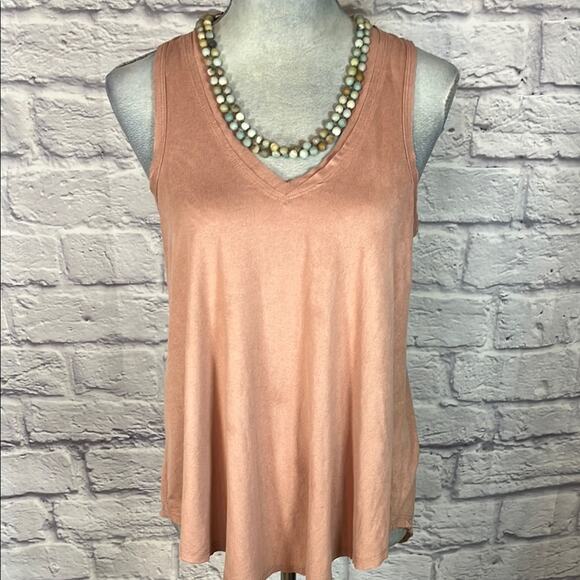 Z Supply microsuede sleeveless blouse - Picture 1 of 8
